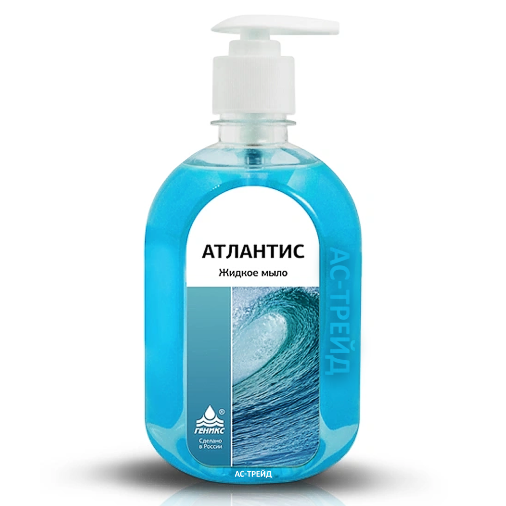 Мыло жидкое "Атлантис" с антисептическим эффектом, 0,5 л